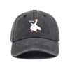 Big Goose Cute Printed Baseball Hat, Suitable for Both Men and Women, Off Screen Travel Duck Tongue Hat, Travel Equipment