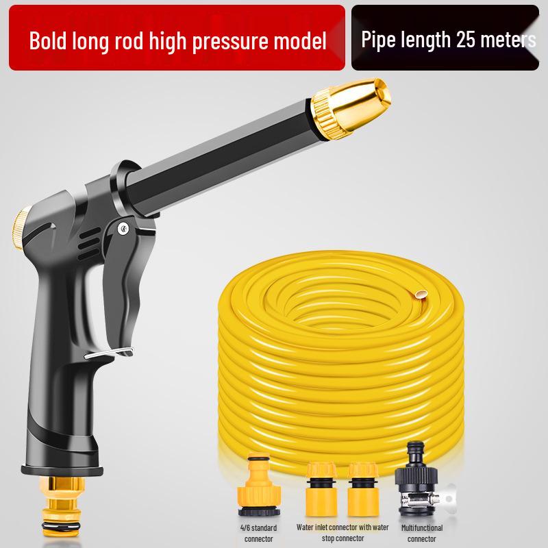 Распылитель высокого давления для мойки автомобилей: Мощная насадка для водопроводной воды, идеально подходит для автомобилей, полов и садов