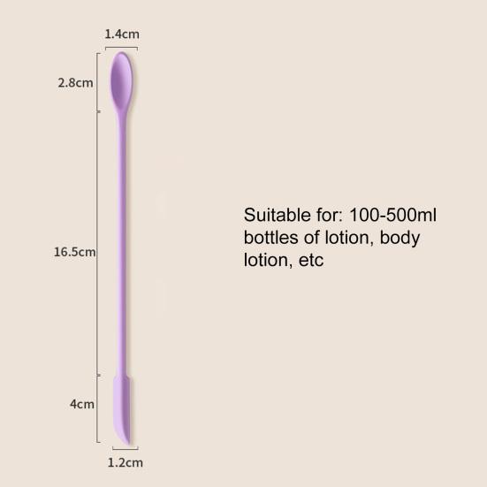 Шпатель для макияжа Легкий изогнутый дизайн Легко носить с собой Косметический шпатель Скребок для лосьона Инструмент для макияжа Шпатель для макияжа Поставка салона красоты