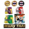 Муай Тай Кикбоксинг Боксерские шорты Лента ММА Микс Боевые искусства UFC Боксерские унисекс Мужские Женские Детские штаны Боевые Фитнес Тренировки в спортзале Спортивные тренировки