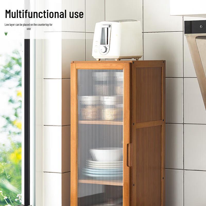 Шкаф для хранения Beifu Slim из бамбука