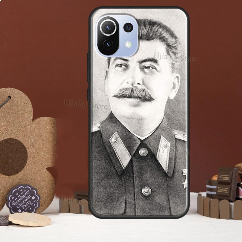 Russian Commander Stalin Funda For POCO F5 X3 X4 X5 Pro F4 GT C40 F3 Case For Xiaomi 11T 12T Pro 12 X 13 Lite Cover