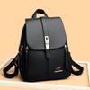Women's New Korean Style Simple and Fashionable Women's Backpack Commuting Versatile Large Capacity One-shoulder Casual Bag