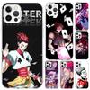Чехол для телефона Hunter HXH Hisoka для Iphone 16 15 14 13 12 Mini 11 Pro Max 16E X XS XR 7 Plus 8 SE 2020 Мягкий чехол с принтом