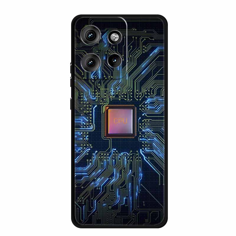 Чехол для Moto Edge 50 Neo Роскошные мягкие силиконовые чехлы из ТПУ для Motorola Edge 50 Neo Moto S50 5G Ударопрочный чехол с рисунком сердца Fundas