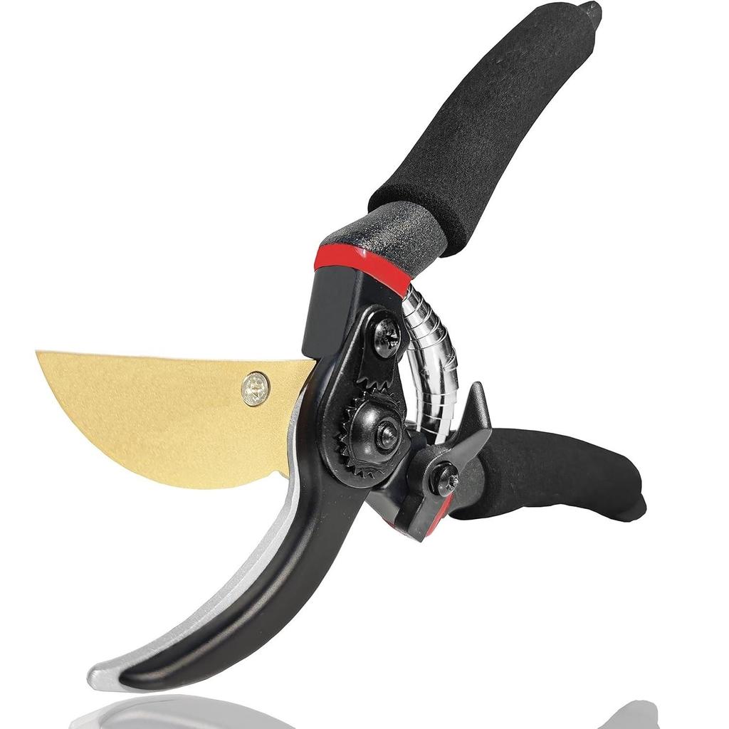 8-дюймовые профессиональные секаторы премиум-класса с титановым обводом (ГПСС-1003), Ручные секаторы, садовые ножницы