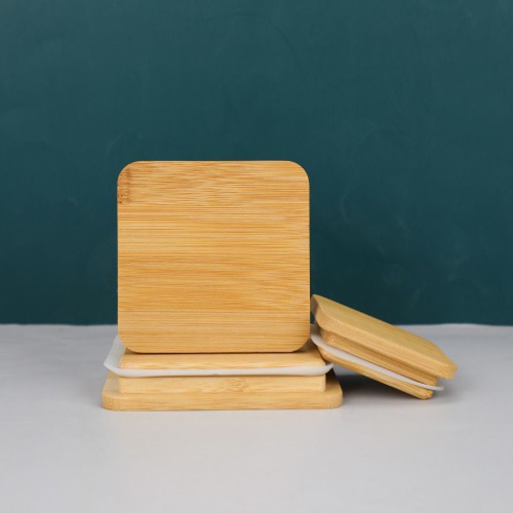 Sizes Kitchen Organization Compatible Wood Lids Wide Mouth Cover Mason Jar Lid Canning Storage