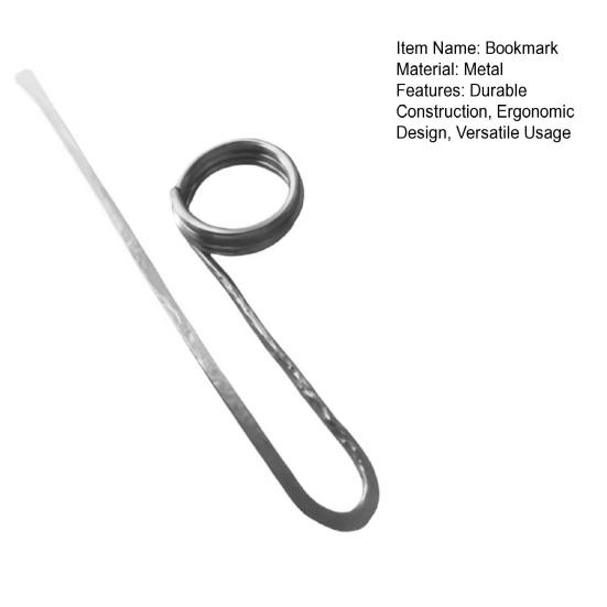 Thumbbook Bookmark Metal Minimalist Metal Page Holder Prevents Finger Fatigue Book Page Folder