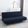 Jacquard Sofa Bed Cover Armless Elastic Folding Seat Slipcovers for Living Room 1/2/3 Seater Couch Covers Long Chair Protector