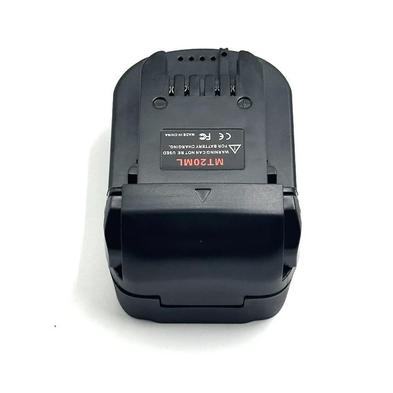 MT20ML Battery Adapter for Makita 18V Li-ion Battery BL1830 BL1860 BL1815 Convert To for Milwaukee 18V Lithium Battery