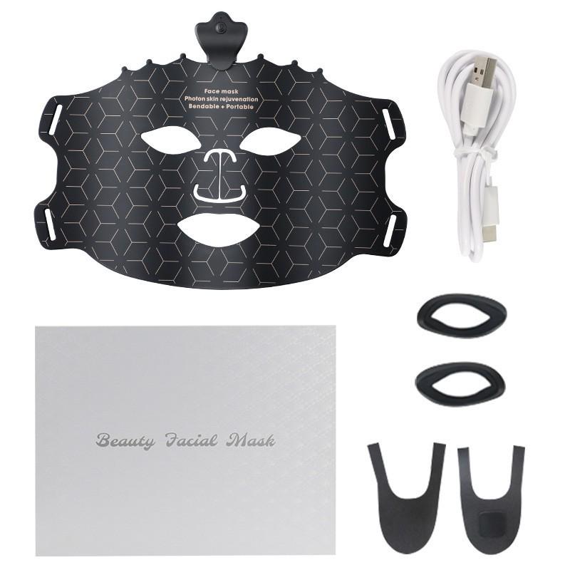 Семицветная светодиодная фотонная маска для омоложения лица - для домашнего использования