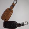 Brown Car Key Leather Cover Bag for Volkswagen VW Jetta MK6 Tiguan Passat Golf POLO Cc Bora