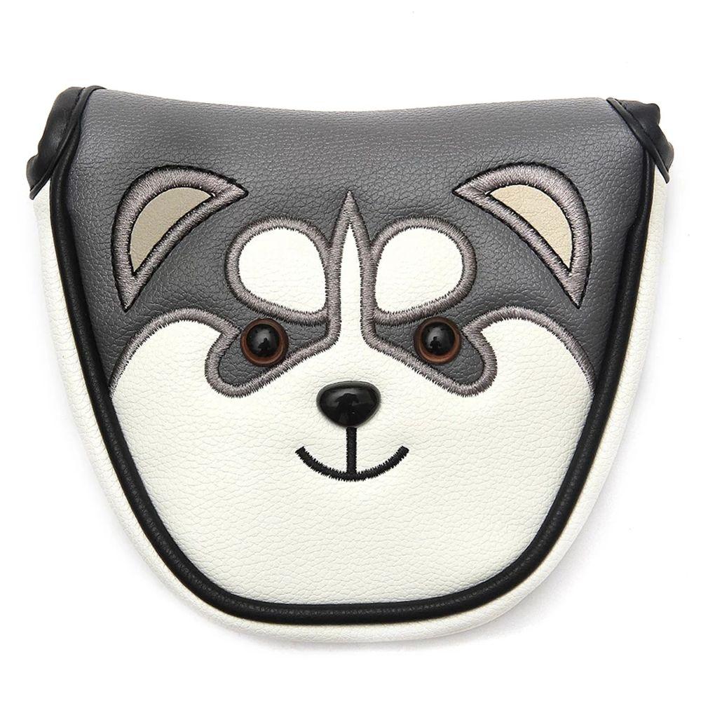 Putter Club Head Protector Golf Putter Cover Wood Head Covers Husky Design Golf Club Headcover