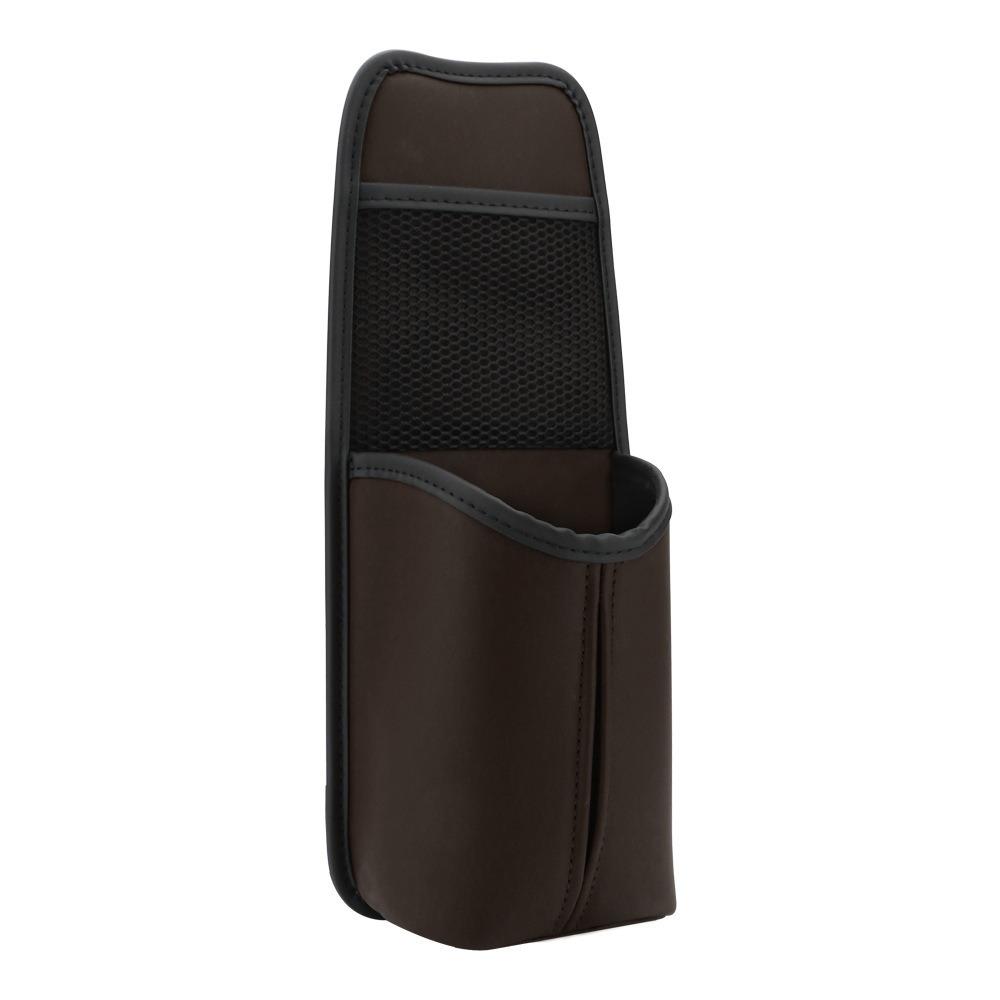Wear-Resistant Hanging Auto Seat Organizer Multifunctional Mesh Storage Pocket for Phone Bottle