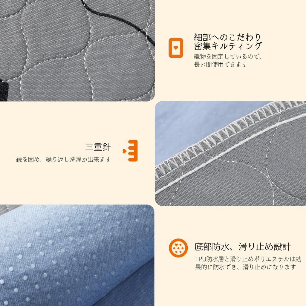 FEANDREA Pet Mat Set of Dog Mat Pee Pet For Dogs and 91 x 122 см PTD036G01 2, Коврик, Брезент, Кошки, Моющийся, Впитывающий, Противоскользящий, Антибактериальный,