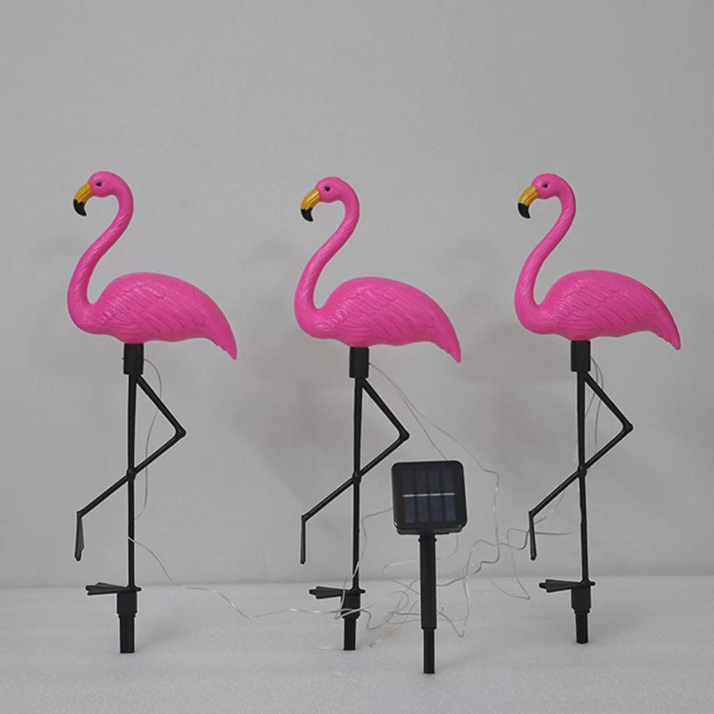 Solar Flamingo Garden Stake Light - Outdoor Decoration for Villas and Lawns