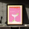 Красочные Коктейльные Напитки Хорошие Плакаты Крафт-Бумага Печать Винтаж Домашняя Комната Кафе Бар Искусство Декор Стены Эстетическая Картина Картина