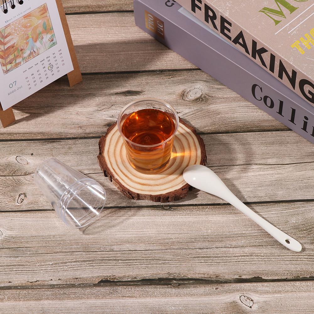 Инструменты Многоразовые пластиковые прозрачные одноразовые десертные стаканчики для кексов Круглые многоразовые стаканчики для кексов