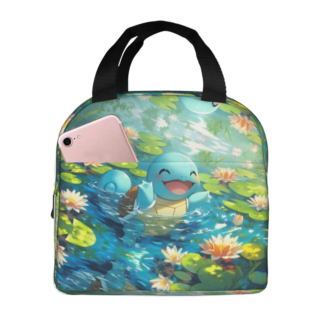 Custom S-Squirtles Lunch Bag Women Thermal Cooler Insulated Lunch Boxes for Adult Office