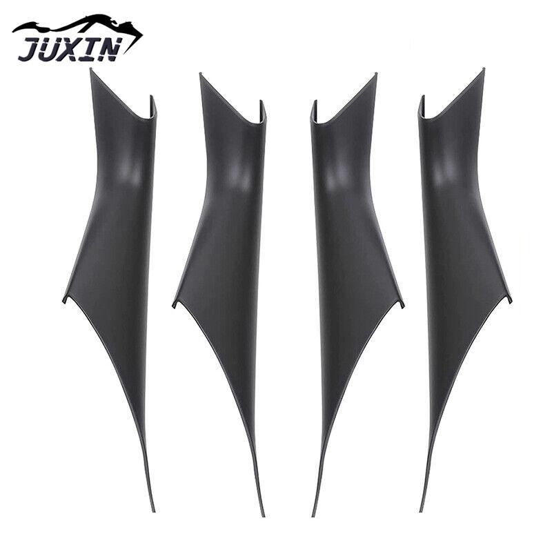 Накладка на внутреннюю дверную ручку, подходящая для BMW 5 серии 2018-2023 G30 G38 530i, черная