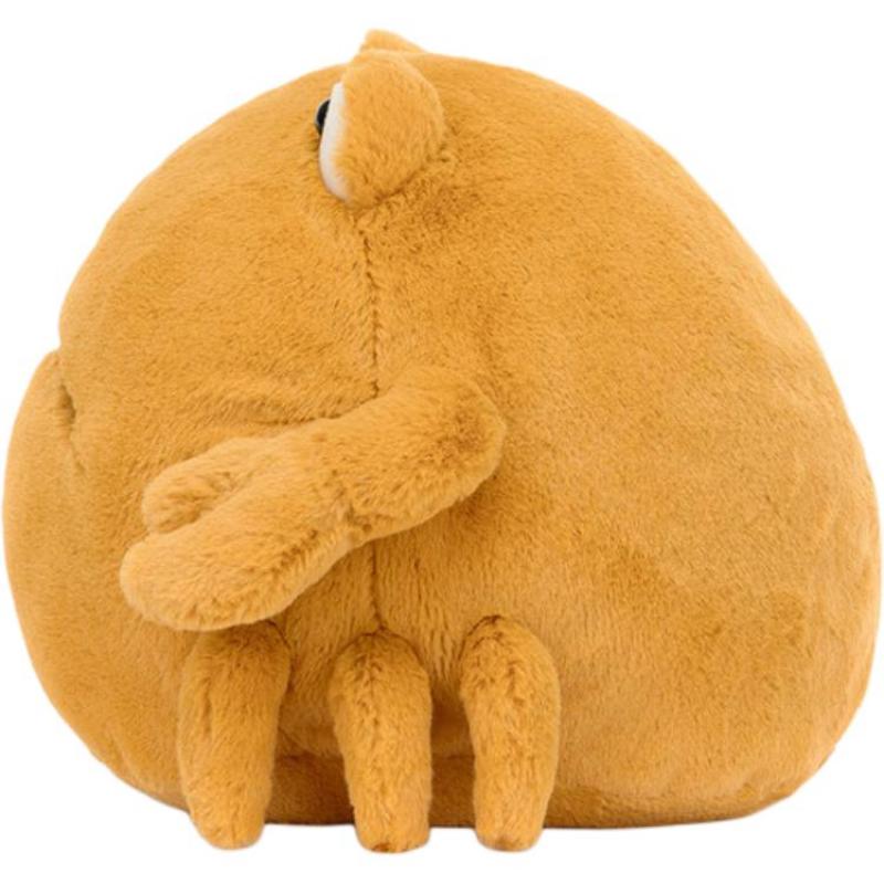 Jellycat Серия «Океан» Краб Крисси Милая и Милая Желтая Кукла Плюшевая Кукла Сидячая Высота 17 см