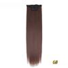 FREEDOM Synthetic Clip Hair Extensions 4Pcs/Set 24 Inch Long Straight Ombre Brown Blonde 8 Clips In Hair Extensions For Women