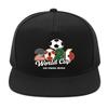 2026 FIFA World Cup USA-Mexico-Canada Hip Hop Hat Unisex Outdoor Sun Protection Breathable Flat Brim Cap