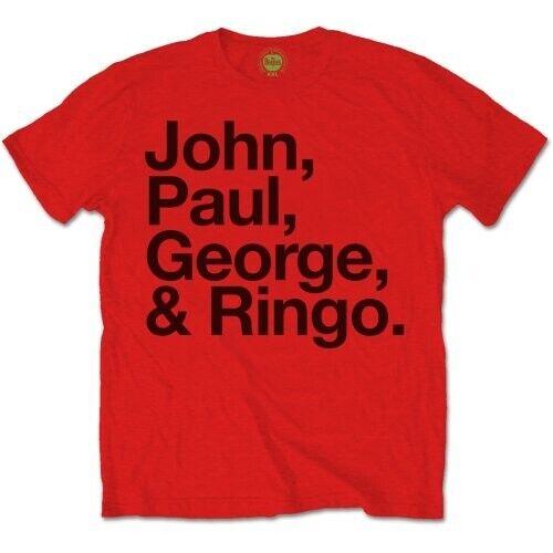 The Beatles Unisex T-Shirt: John, Paul, George & Ringo Unisex T-Shirt