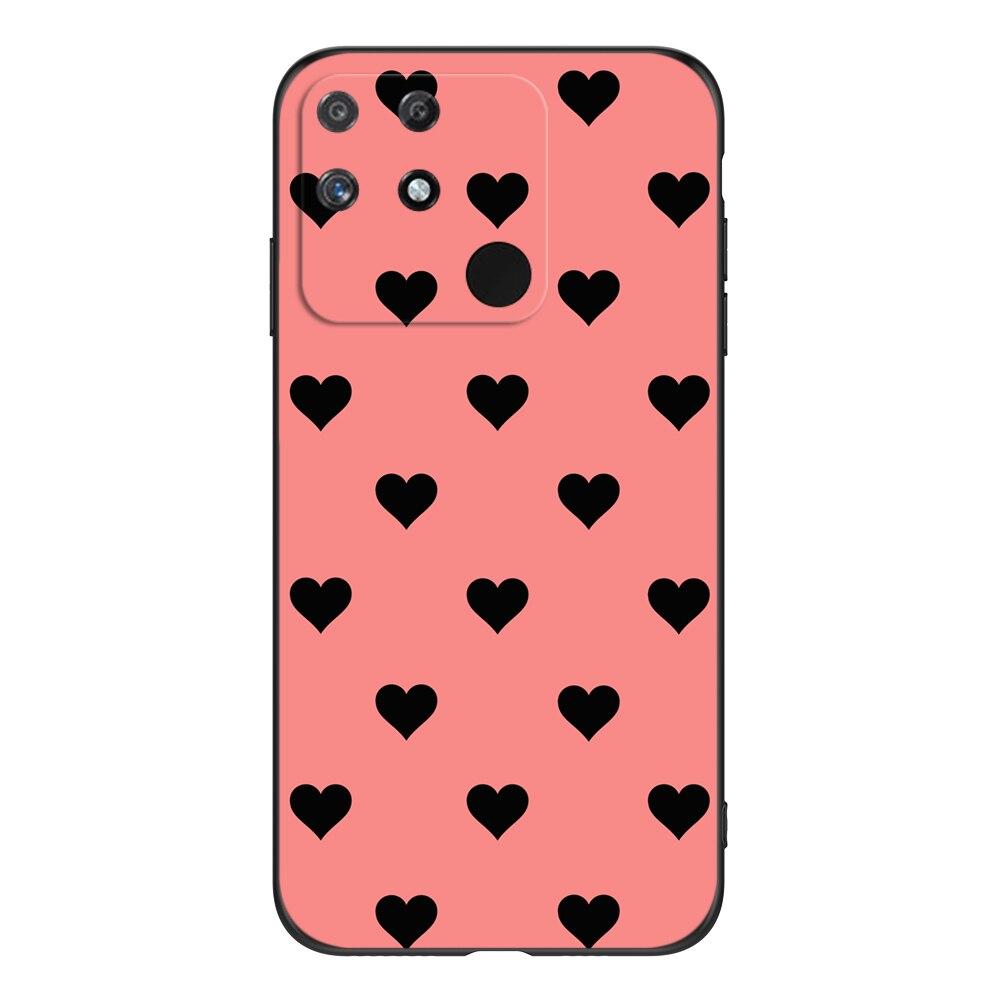 Для Realme Narzo 50A чехол 6,5 дюймов для OPPO Realme Narzo50A 50 A чехол RMX3430 чехол для телефона черный чехол из ТПУ милый забавный