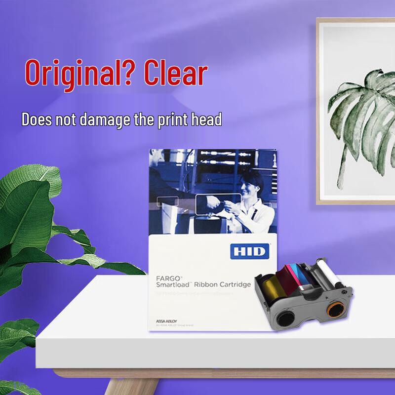 Fargo 045500 Color Ribbon for DTC1250E Card Printer