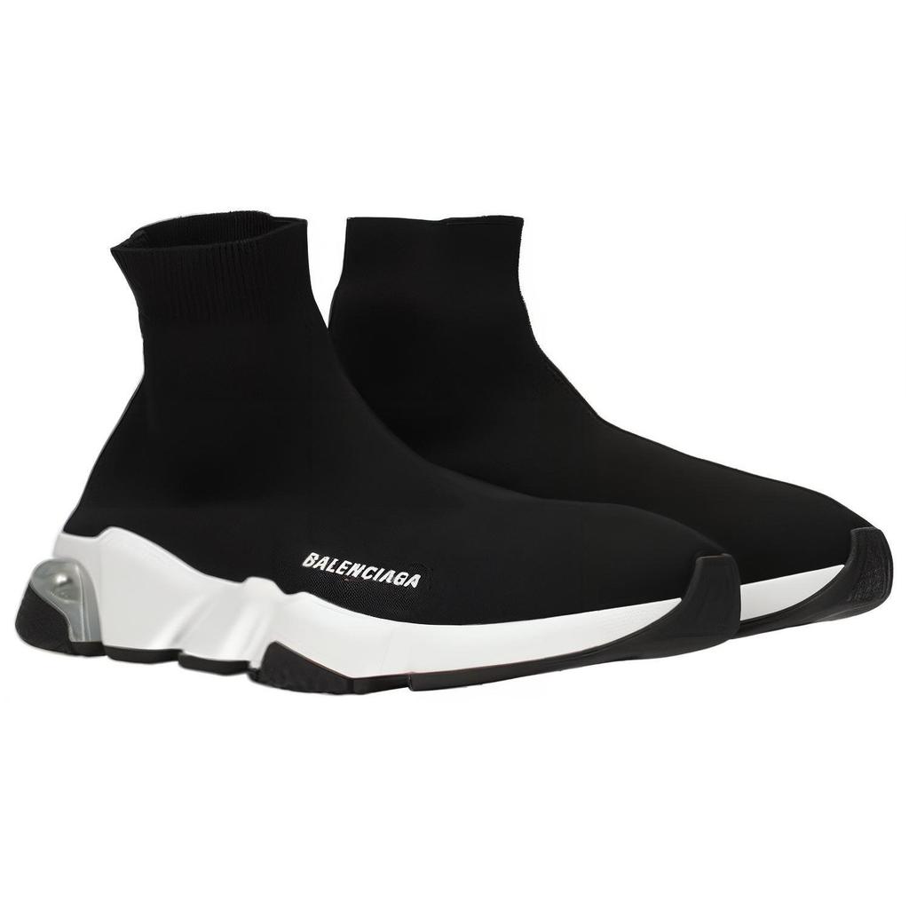 Balenciaga Кроссовки Speed Trainer 'Clear Sole Black' 607544W05GG1010