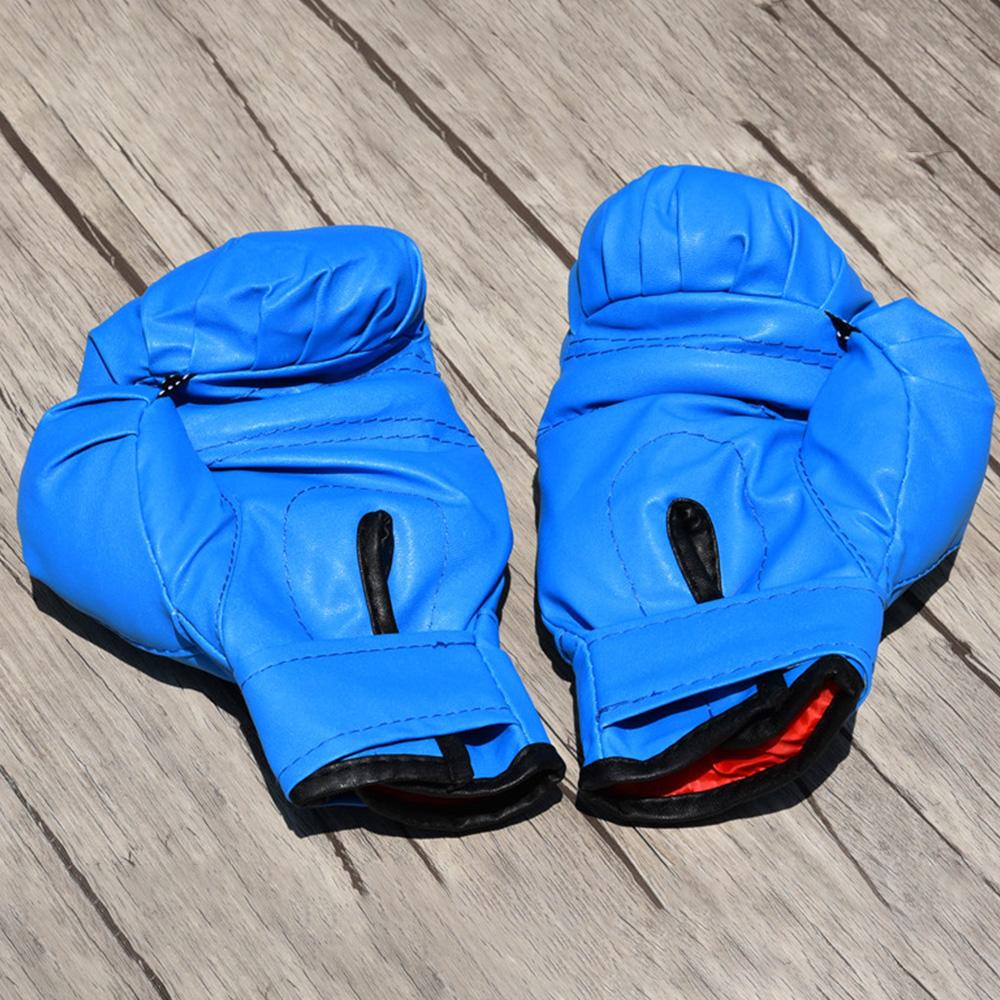 Детские боксерские перчатки, тренировочные перчатки для юниоров из искусственной кожи, спарринговые перчатки для боксерской груши, кикбоксинга