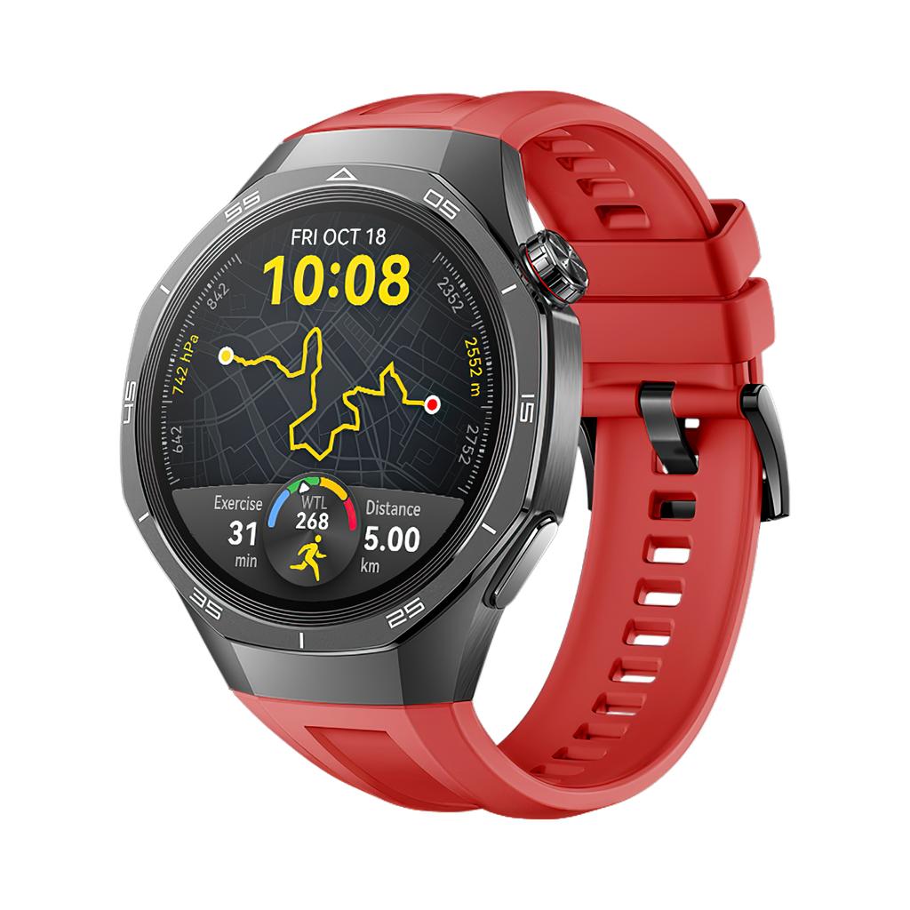 22 мм ремешок для смарт-часов Huawei Watch GT 5 Pro 46 мм официальный силиконовый браслет для Huawei Watch GT 5 Pro мягкий спортивный ремешок