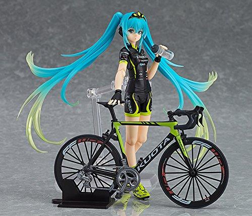 Figma Racing Miku 2015 TeamUKYO поддерживает окрашенную подвижную фигурку ver. Немасштабируемый АБС и ПВХ