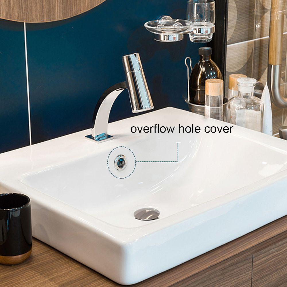 Пластиковая круглая крышка перелива 22-24 мм отверстие для раковины вставка сменная крышка раковины ванна