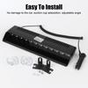 Windshield Warning Lamp Emergency Flasher 12V 12 LED Red Blue Police Lights Multiple Flashing Modes Car Strobe Light