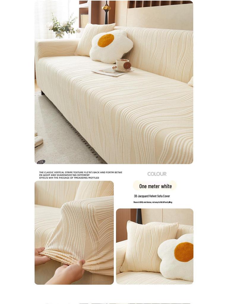 Cat Scratch-Proof Stretch Sofa Cover - Universal, Dustproof, Four Seasons Style, 2025 Edition.