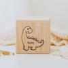 Personalized Children's Money Box Wooden Cute Dinosaur Piggy Bank with Name Baptism Gift New Baby Gifts Wooden Money Box