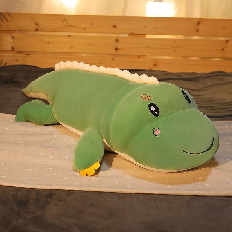 Dinosaur Plush Toy Doll Cute Bed Super Soft Sleeping Long Throw Pillow Big Doll Ragdoll