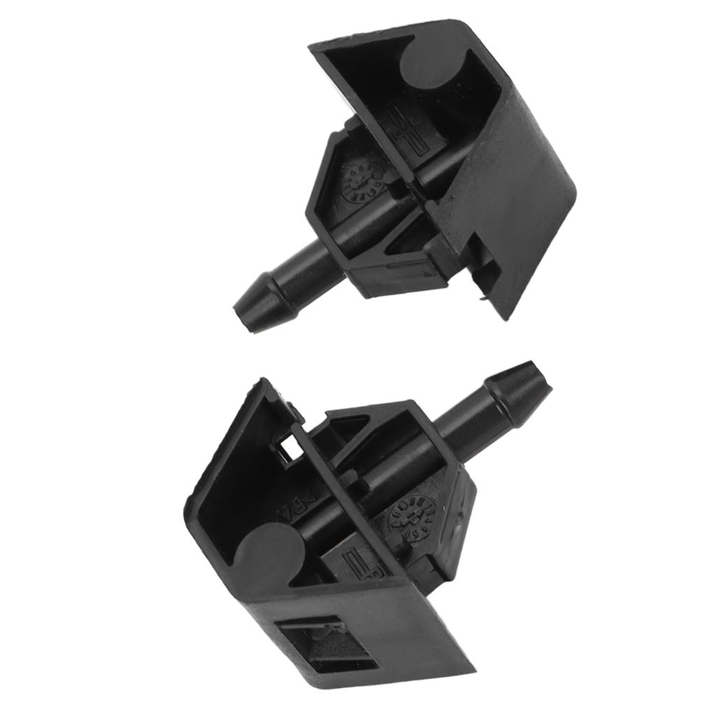 Пара передних форсунок омывателя ветрового стекла 28932‑JD000 АБС черный износостойкий замена для Nissan