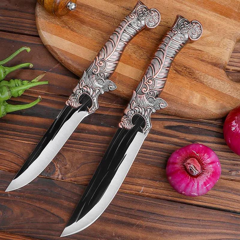 Нож Bonig из нержавеющей стали, ножи для рыбы, нож для ножа для мяса, кованые кухонные ножи ручной работы, кухонные ножи шеф-повара