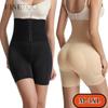 Женские короткие утягивающие брюки с высокой талией и грудью, утягивающие живот, дышащие подкладки для ягодиц