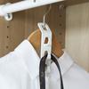 4pcs Hanger Connection Hook Multifunctional Household Multi-layer Space Saving Storage Device Bedroom Wardrobe Clothes Drying and Organizing Rack