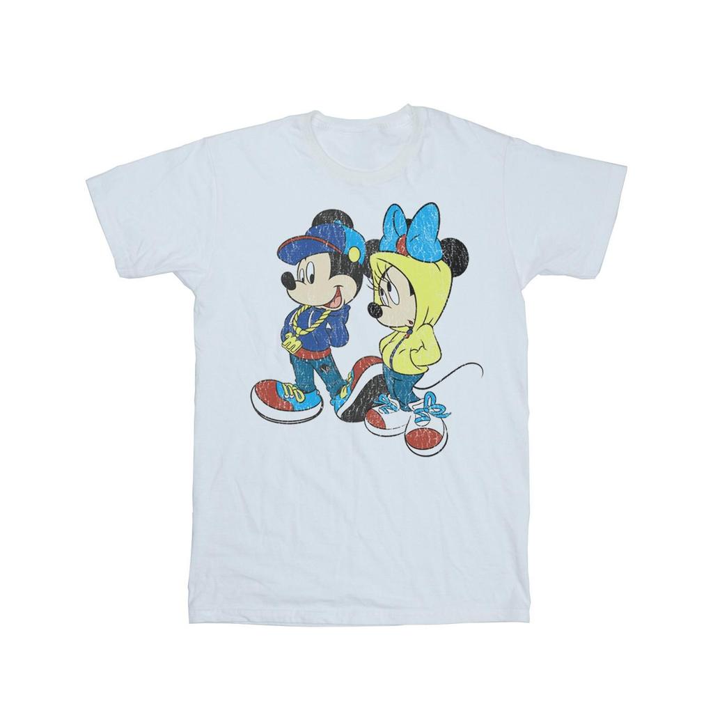Disney Mens Mickey And Minnie Mouse Pose T-Shirt