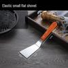 stainless steel elastic small flat spatula