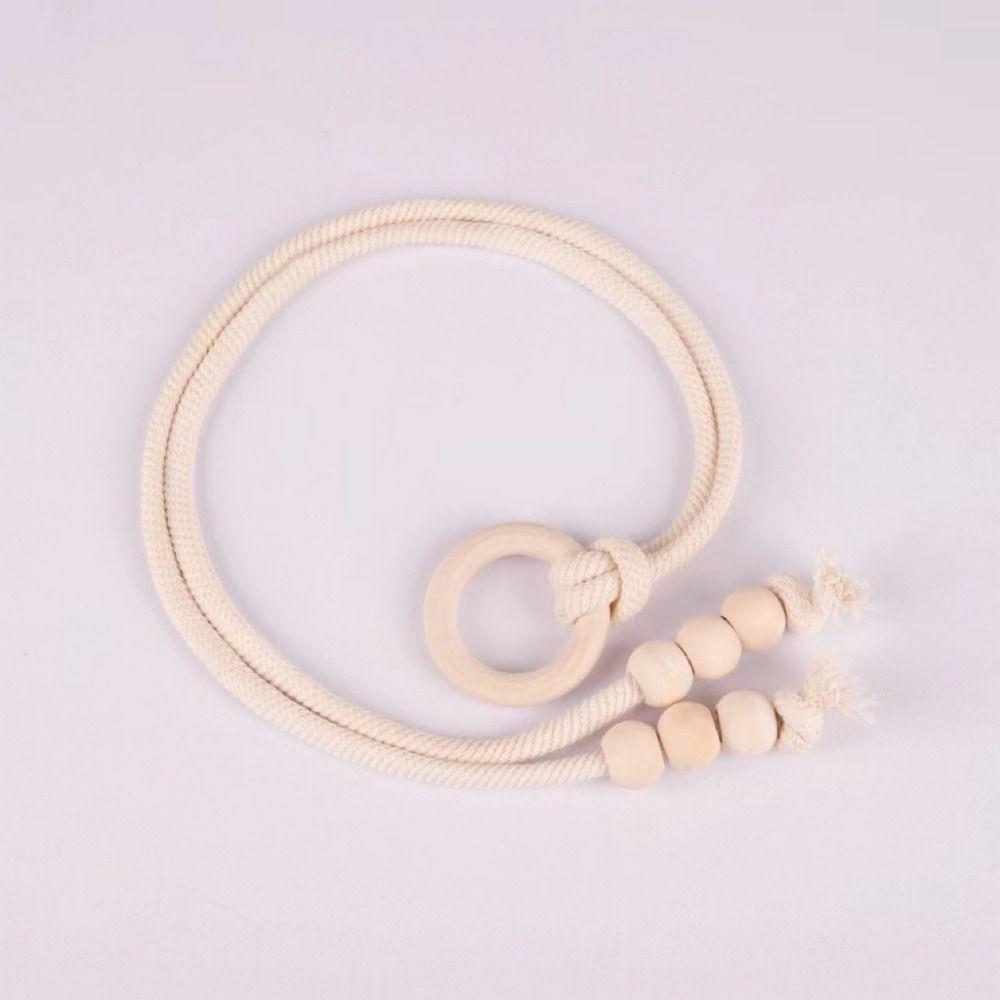 2Pcs Minimalist Macrame Curtain Tiebacks Handcrafted Boho Curtain Tiebacks  Farmhouse Decor