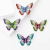 Retro Simple Alloy Enamel Butterfly Brooch Temperament Personalized Women'S Suit Cardigan Corsage Jewelry Pin