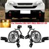 1Pair Car LED Front Bumper Light Fog Lamp with Wiring Harness For Honda CRV RE1/RE2/RE4 2007-2009(with