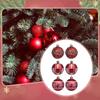 6 Pieces Christmas Ball Ornament Tree Ornaments Pendants for Engagement