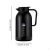 Автомобильный чайник Бойлер для воды Двойной мощности Портативный 1300 мл Нагревательный для